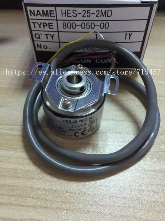 

FREE SHIPPING %100 NEW hollow encoder 2500 line hes-25-2md