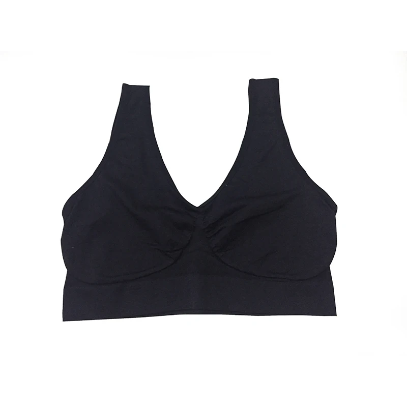 New Women Breathable Bra Fitness Gym Sports Bottoming Shirt Leisure Fitness Sling Wire Free Seamless Tank Lady Tops Bras images - 6