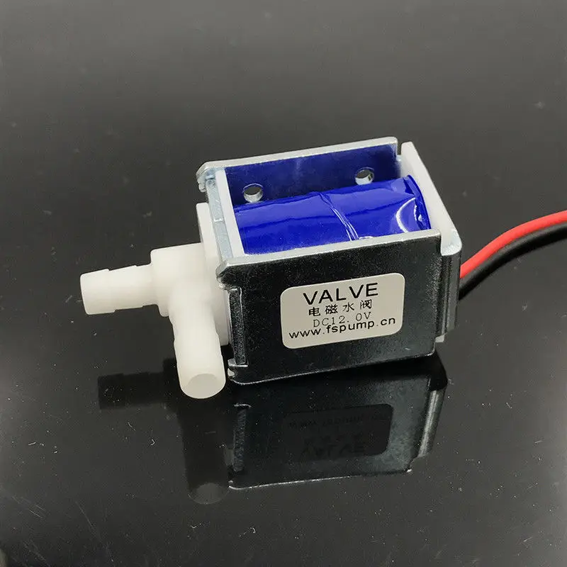 Mikro Mini zawór elektromagnetyczny DC 6V 12V 24V normalnie zamknięty N/C zawór wody zawór sterujący N/C — zdjęcie 4