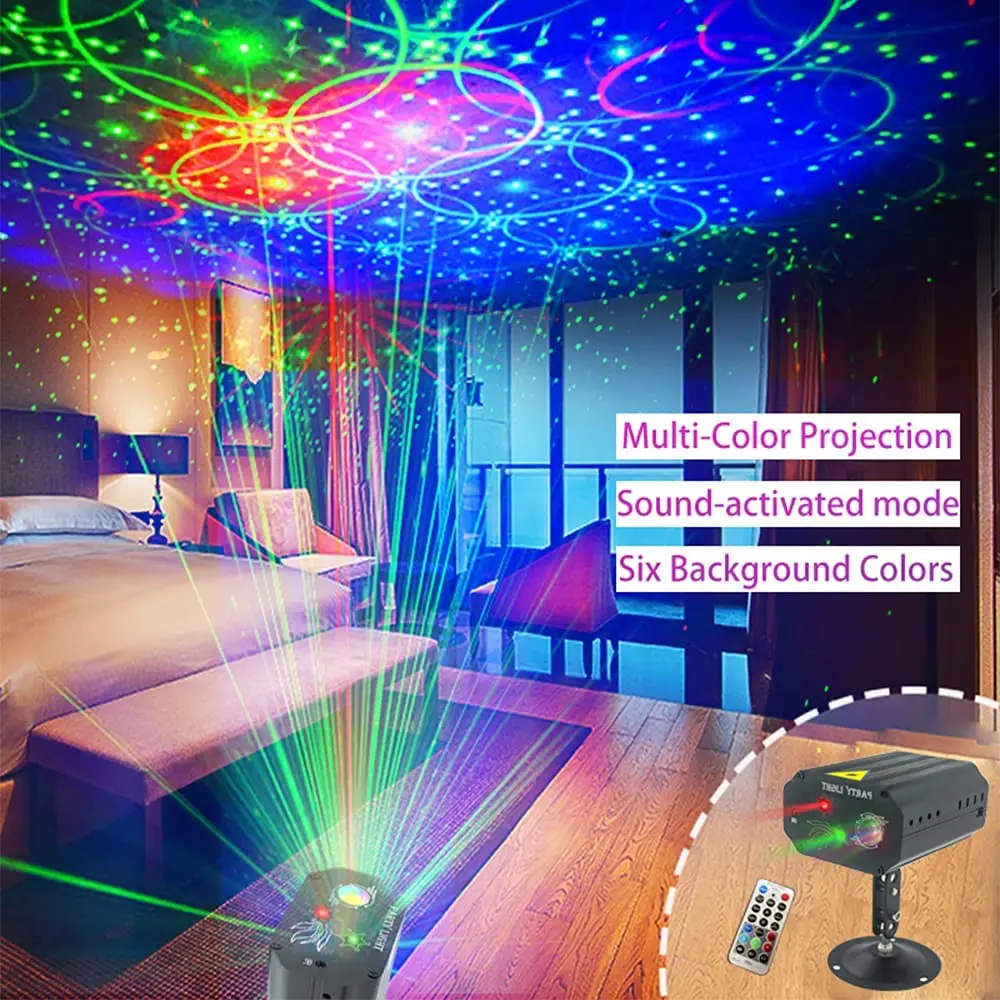 Лазерный проектор с 16 рисунками