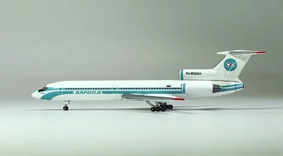 1/500 Russian Aerosa TU-154M aircraft model RA 85684 limited edition, aviation souvenir model