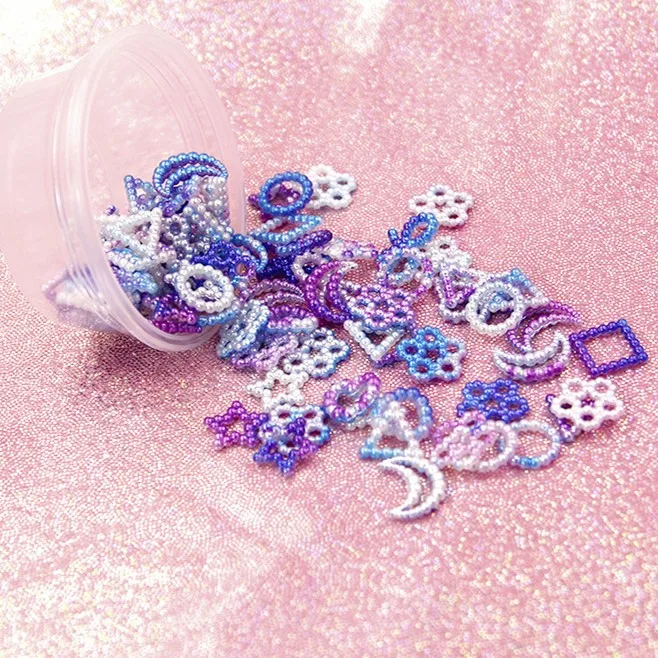 Slime Additives Charms New Pretend Pearls Beads Supplies DIY Kit Filler For Cloud Clear Clay