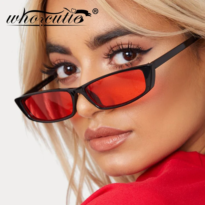 Trendy Rectangular Sunglasses 90S Women Vintage Fashion  display picture 1