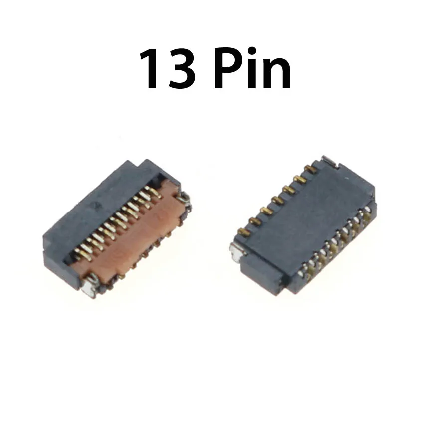 2pcs FPC Flexible Cable Connector Socket 0.3MM Clamshell Bottom Contact Type 13P 15P 21P 23P 25P 31P 33P 35P 39P 45P 51P 61P