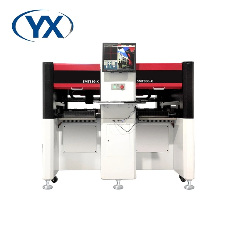 Free Tax in Russia SMT Pick and Place Machine SMT880-X for PCB Production and Assembly Line Visual Position Placement Machine