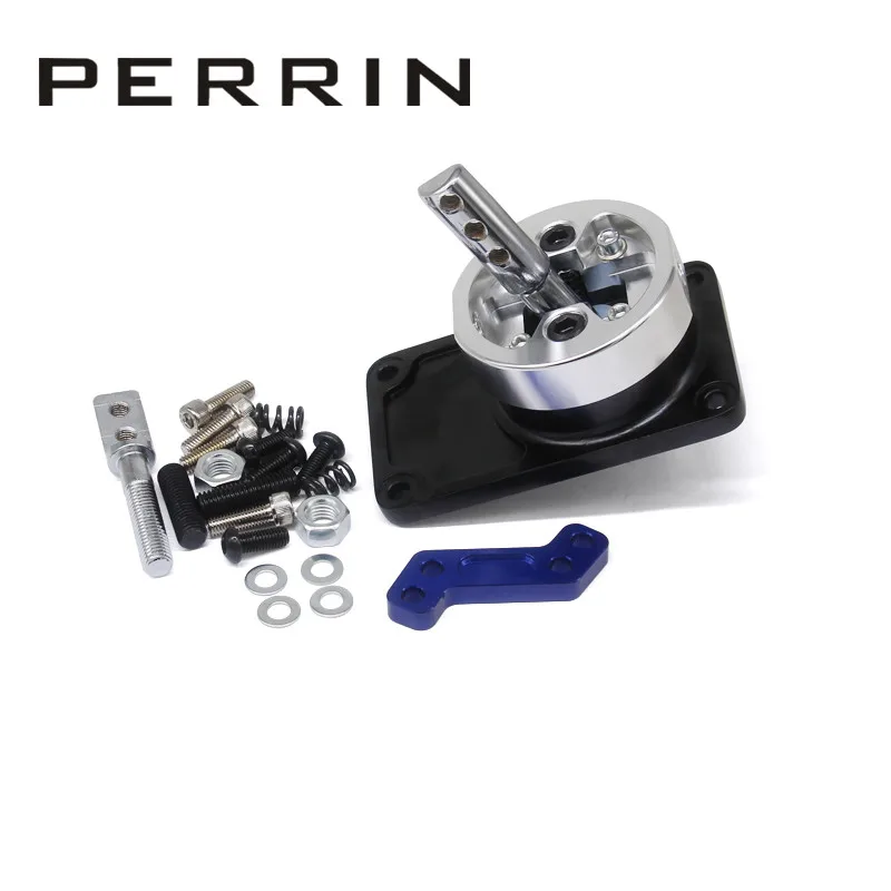 Palanca de cambios de tiro corto de carreras de aluminio, para FORD MUSTANG T5 T-45, 83-04, con OD silver