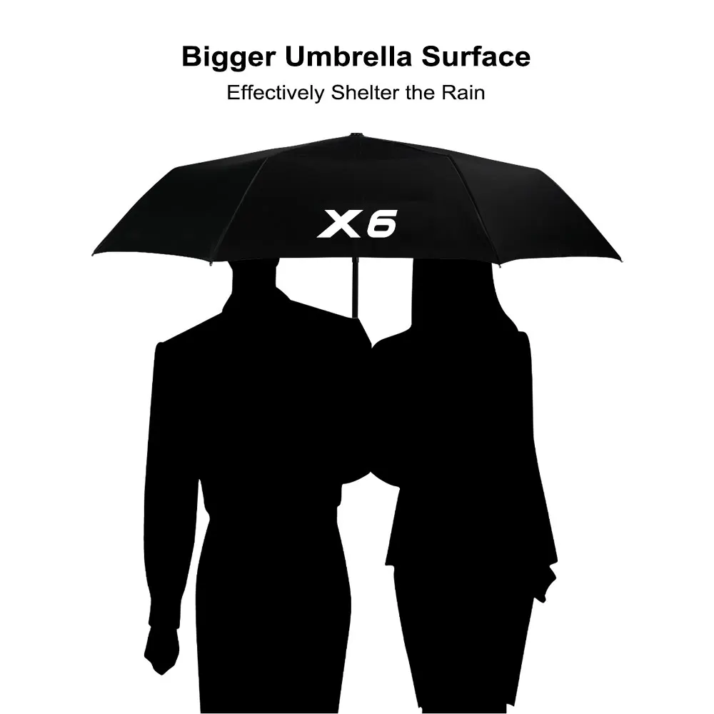 Fully Automatic Compact Folding Umbrella For BMW X5 E53 E70 F15 G05 X1 F48 X3 F25 X6 E71 X2 F39 X4 F26 X7 G07 Car Accessories