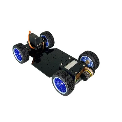 

Smart car chassis trolley/motor/steering gear control model 540