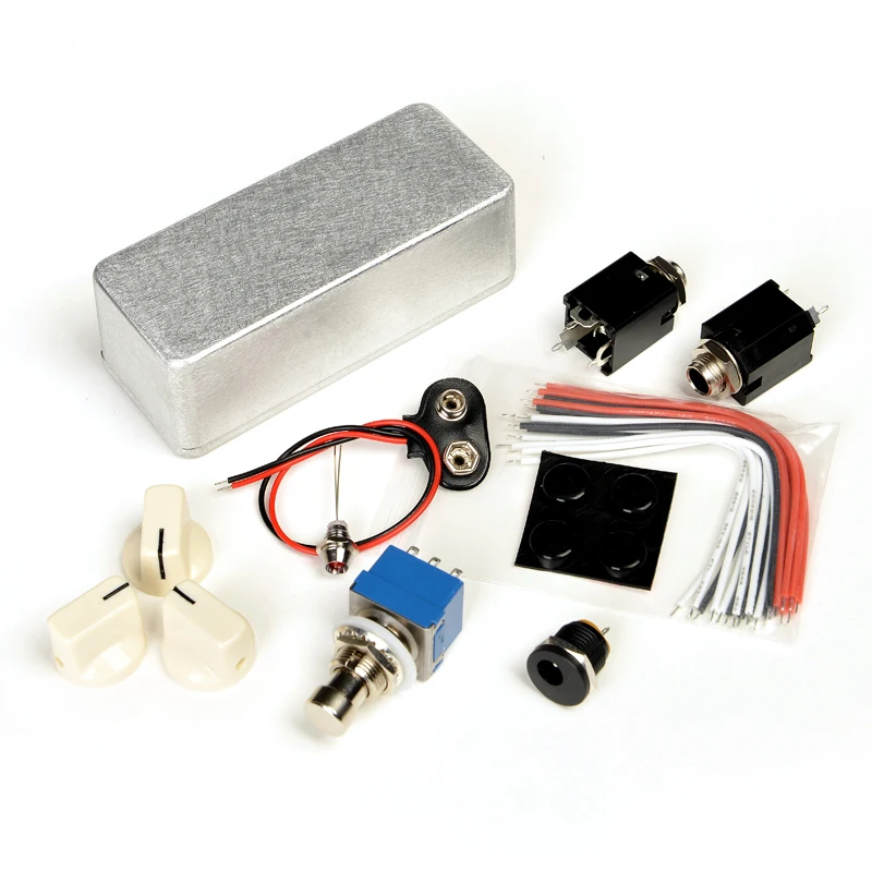 

New LANDTONE 1590A Aluminum Metal Stomp Box Case With More Guitar Pedal Accessories Free Shipping