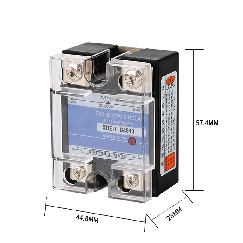 Solid state relay 10A-110A SSR-10AA 25AA 40AA SSR single-phase JGX AC control AC 70-280VAC to 24-480VAC 10A 25A 40A AA