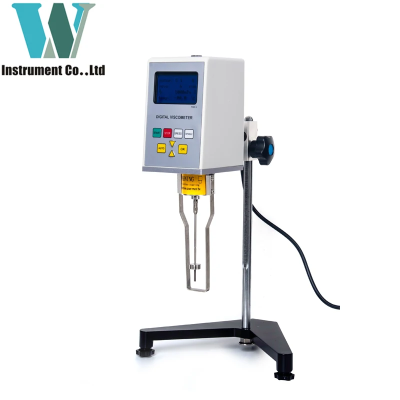 Fusos 0.12.000.000 Mpa.s Viscometer Laboratório com Velocidades Rotativas Lvdv-2st 21 27 28 29