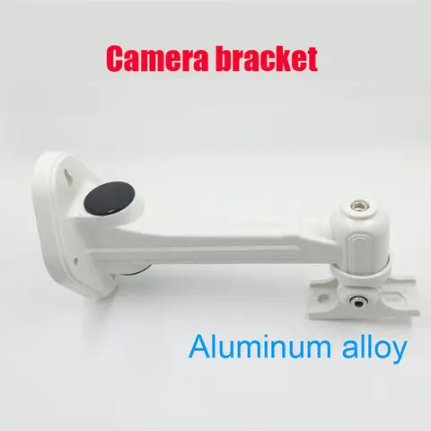 Staffa per telecamera CCTV in lega di alluminio 1212ZJ 1292 1203 1213 supporto per montaggio a parete Indoor Outdoor per Bullet Cam