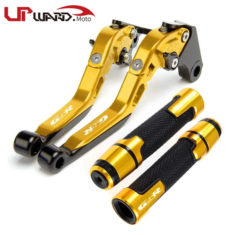 Fit For GSR 400 2008-2012 GSR 600 2006-2011 GSR 750 2011-2020 Motorcycle CNC Brake Clutch Lever+22MM Handle Grips Handlebar
