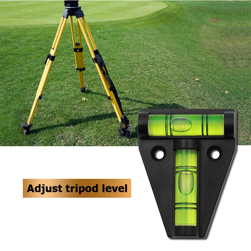 2PC T-type Spirit Level Bubble Measuring Vertical And Horizontal Laser Level Triangular Level Bubble Shell Measuring Tools