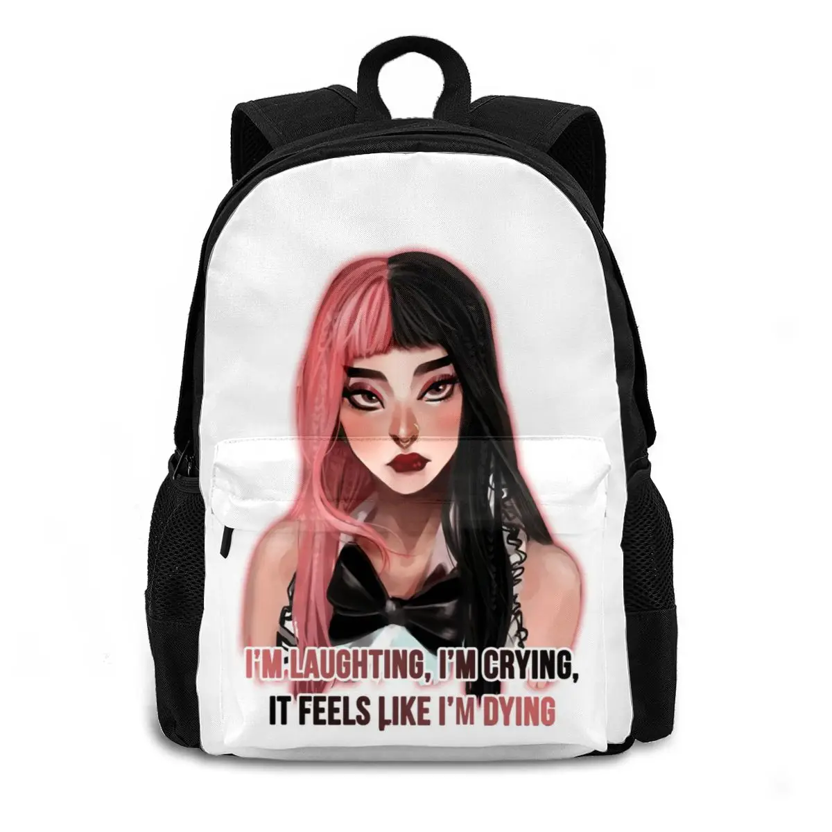 Melanie Martinez Backpacks Beautiful Polyester University Backpack Teenage Pattern Bags