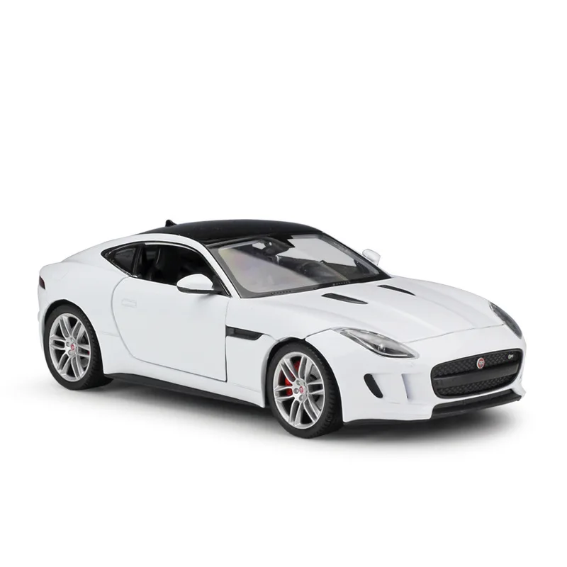 WELLY 1:24 JAGUAR F-Type Coupe Alloy Car Model Diecasts & Toy Vehicles Collect Car Toy Boy Birthday gifts