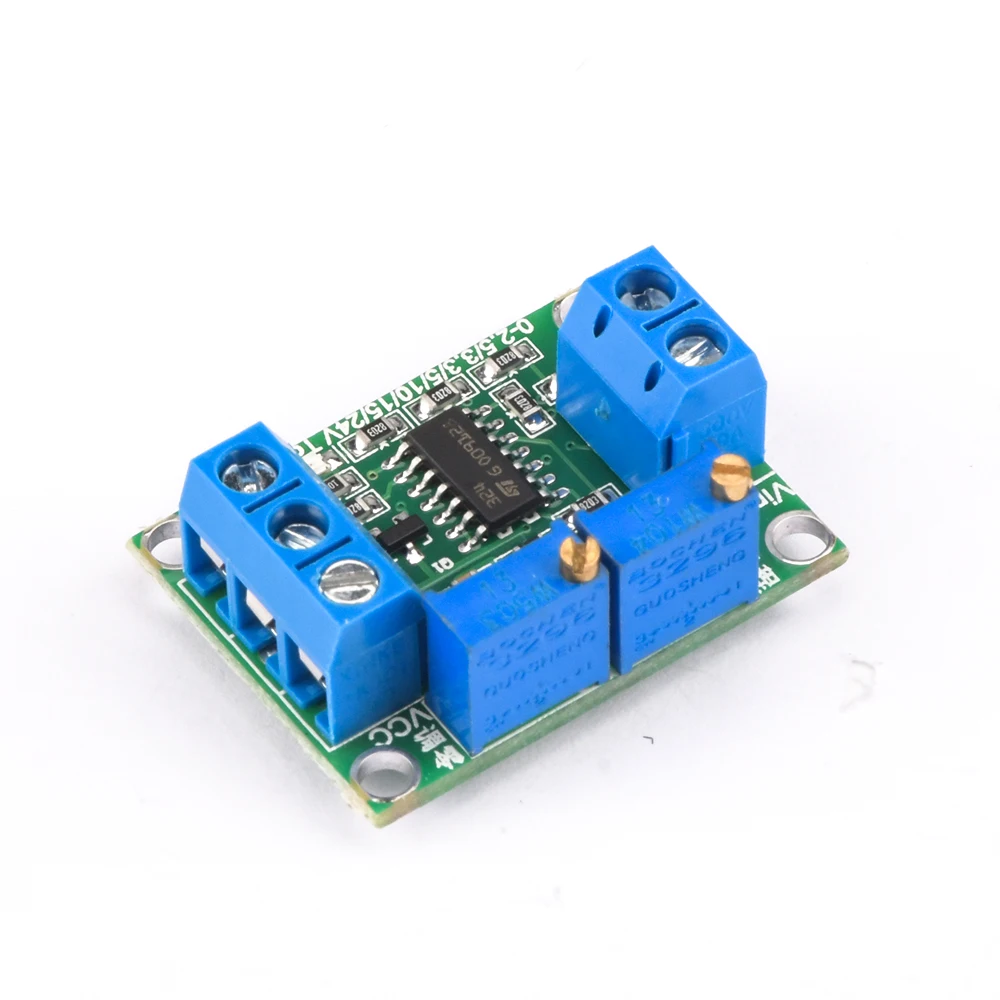 4-20mA To 0-3.3V 5V 10V Voltage to Current Signal Converter Module Adjustable Voltage Transmitter Module 4-20ma to 0-5V 0-10V