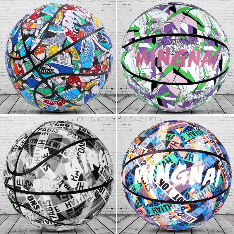 カラフルな花のグラフィティシューズ,耐摩耗性,バスケットボール,限定版,ストリートトレンド,クール,大人,n.6,7