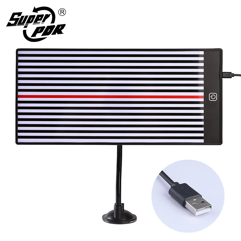 Super PDR Line Board strumenti PDR Dent rimuovi Wire Light Board Dent riflettore lampada strumenti di riparazione auto depressione riparazione riflessione
