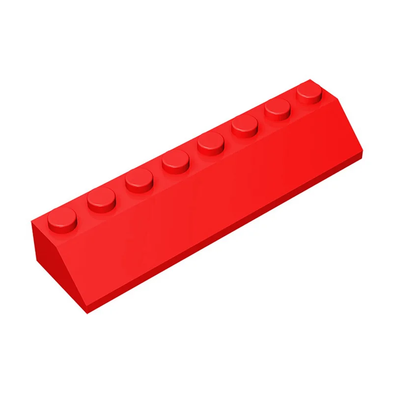 10Pcs MOC Parts 4445 Slope 45° 2 x 8 Compatible Bricks DIY Assmble Building Blocks Particle Kid Puzzle Brain Toy Gift