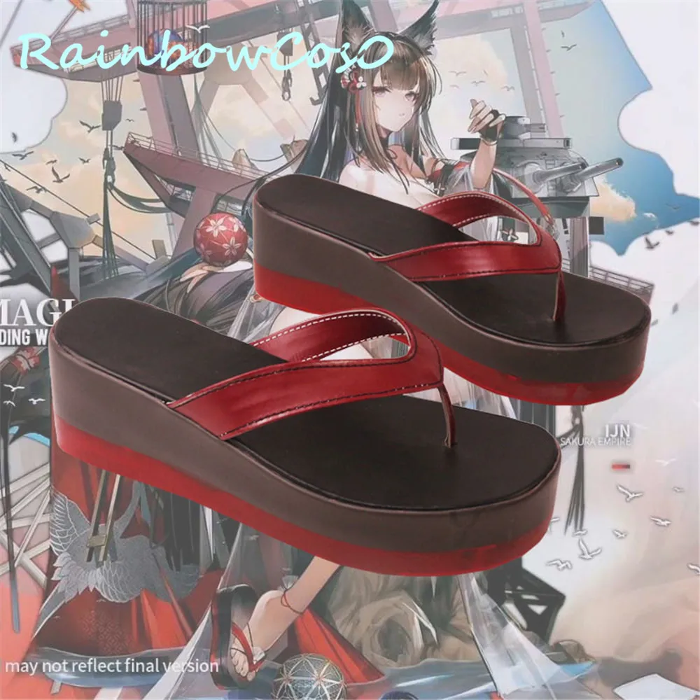 Azur Lane Battle Cruiser Cosplay Schoenen Laarzen Game Anime Carnaval Party Halloween RainbowCos0 W1255