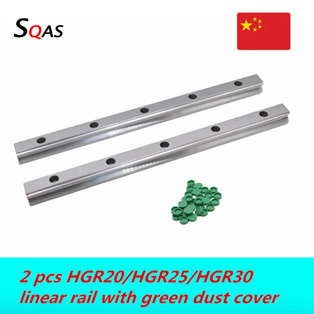 

2pc HGR20 HGR25 HGR30 Square Linear Guide Rail 1500mm-4000mm for HIWIN Slide Block Carriages HGH20CA CNC Router Engraving