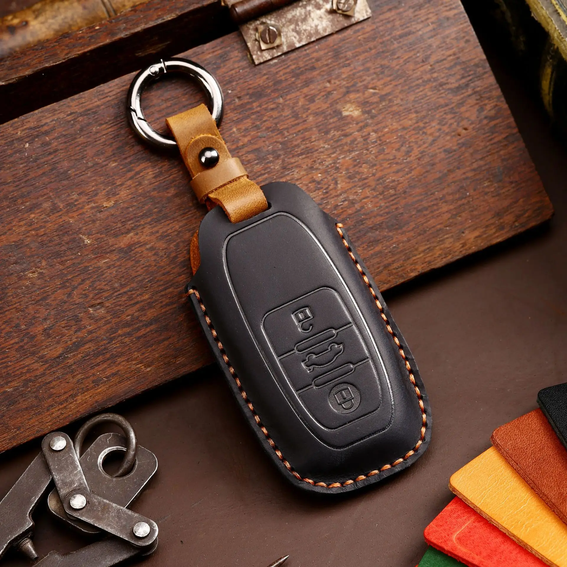 Funda Llave Volkswagen Polo 9n Car Key Case cover For Vw Golf 7 Accessories Mk2 Mk4 Gti Passat B5 B8 Skoda Octavia Jetta Tiguan