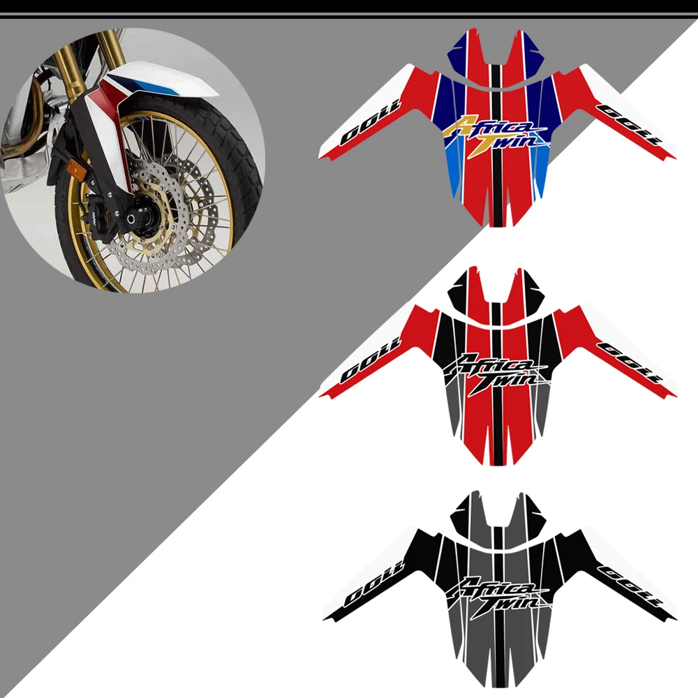 For Honda CRF1100 CRF 1100L L1 L2 Africa Twin Adventure Sport Wind Deflectors Visor Set Stickers Decal Kit Side Tank Pads 2020