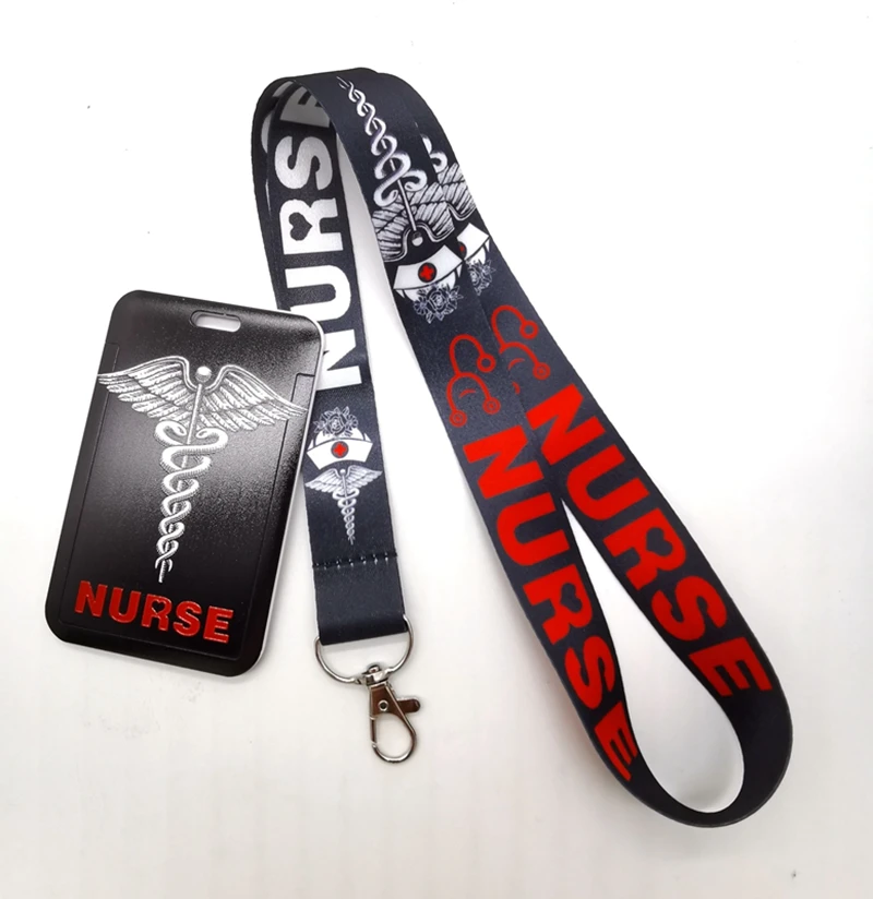 Retail  1 pcs  Doctors  Nurse  Key Chains  Neck Strap Keys Camera ID Card Lanyard