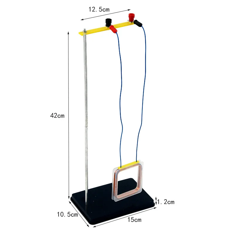 Right-handed rule demonstrator Teaching equipment Magnet's effect on electric current Electromagnetic induction experiment