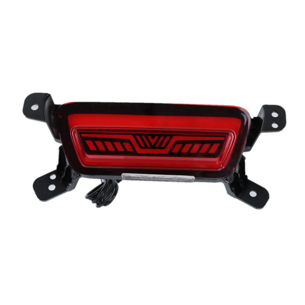 

July King Car LED Brake Lights Case for Hyundai Elantra 2021+, LED Brake Lights + Night Scanning Running Warning Lights DRL