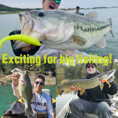 Силиконовая приманка ESFISHING Easy Shiner для щуки и окуня — изображение товара