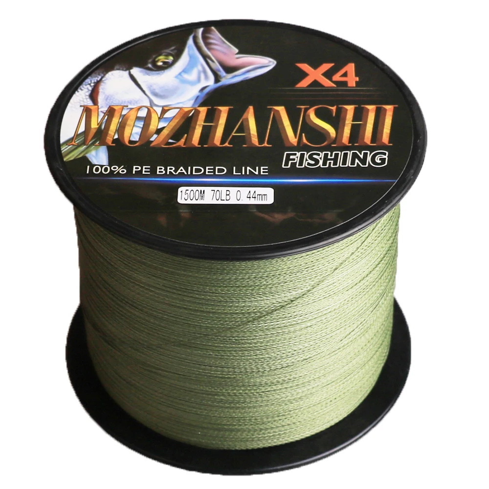 DORISEA MOZHANSHI 4 Strands 1500M PE Multifilament Braided Fishing Line Wire