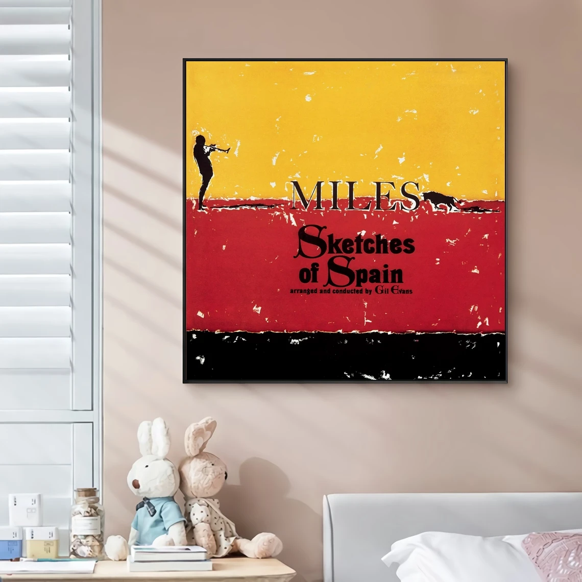 

miles davis sketches of spain Music Album Cover Canvas Poster Hip Hop Rapper Pop Music Celebrity Wall Painting Art Decoration