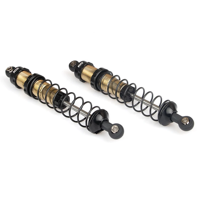 KYX Racing 110mm Metal Shock Absorber Upgrades Parts Accessories for 1/10 RC Crawler Car Axial Wraith(2pcs)