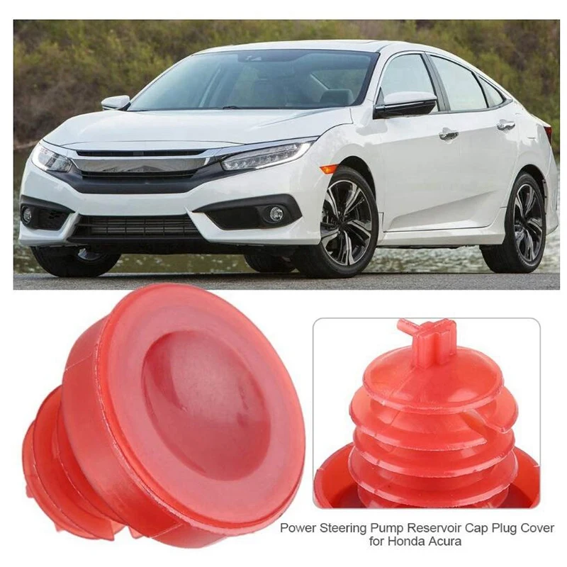 NEW-53697SB3952 Car Power Steering Pump Reservoir Cap Plug Cover 53697-SB3-952 Auto Power Assist Pump Cover Cap for Honda Accord