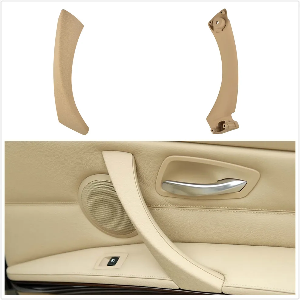 Full Set Inside Panel Handle Bar Pull Trim Cover Interior Door Handles for BMW 3 Series e90 Parts e91 318 320i 325i 328 330 335i