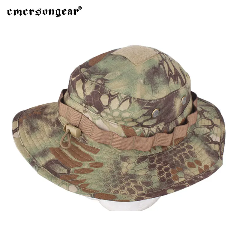 Emersongear taktyczny Boonie kapelusz piesze wycieczki czapka wspinaczkowa Outdoor Sport wędkarstwo polowanie Airsoft nakrycia głowy sprzęt chroniący przed słońcem EM8737UG