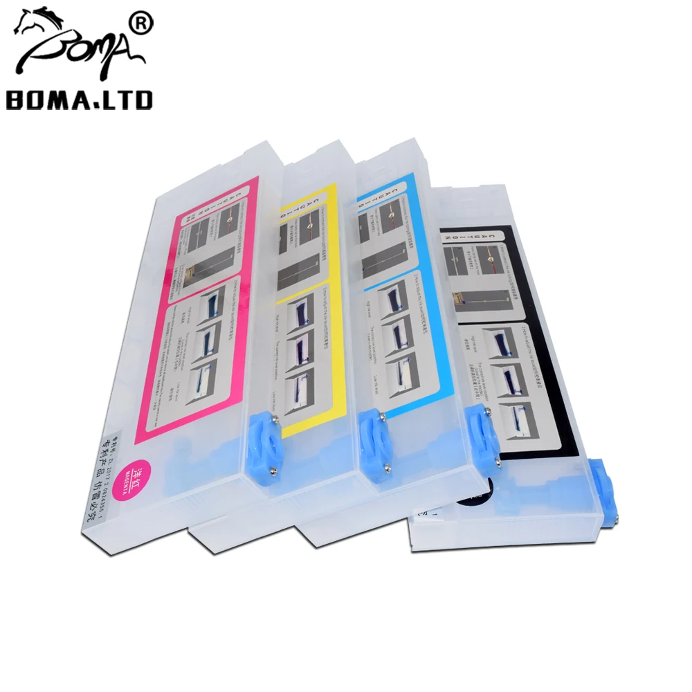 Cartucho de Tinta Boma. Lt3 sem Chip Sistema Eco-sl Max Ciss Adequado para Roland Bn20 Soljet Pro ii Sp-i Série Vazia 220ml