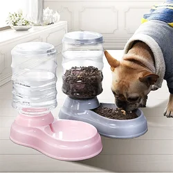 HOOPET Pet Automatic Water Feeder Food Dispenser Portable Dog Cat Water Drinking Dispenser Feeder for Dog Cat Pet Supplies Bowl