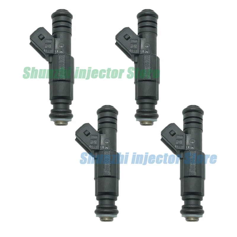 4pcs Fuel Injector Nozzle For CHRYSLER CIRRUS 2.5 LX NEON (PL) 2.0 16V STRATUS 2.0 DODGE NEON2.0 16V OEM:0280155703 0280 155 703