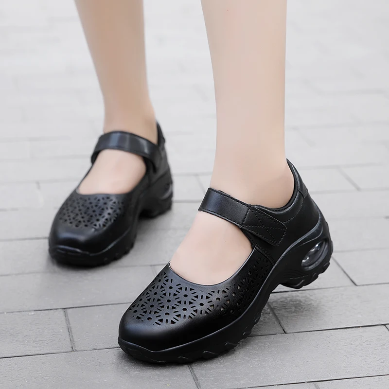 STRONGSHEN Women Shoes Fashion Breathable Walk Flat Casual Shoes Lady Shoes Women Tenis Feminino Shoes Lady Mesh Summer Shoes