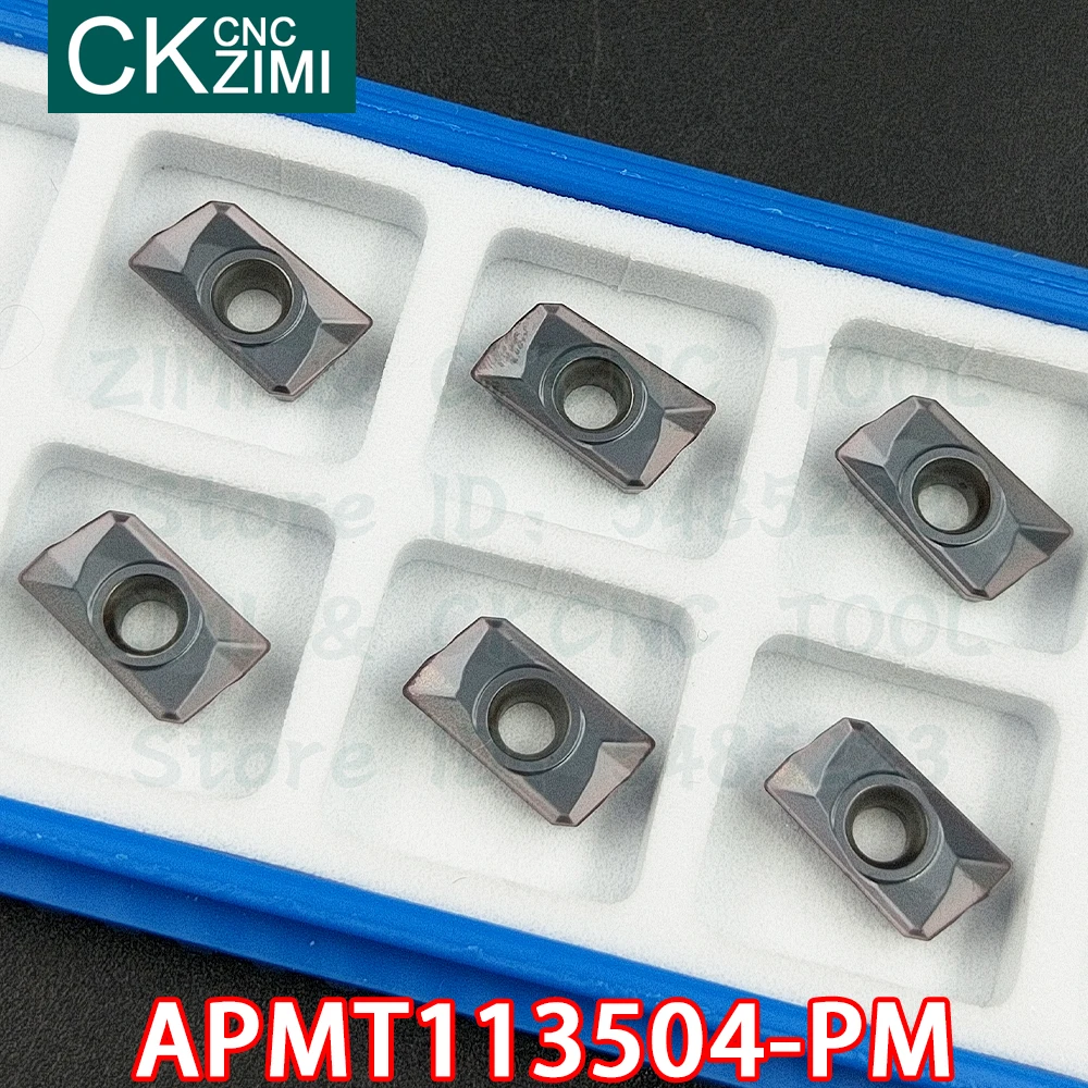 APMT113504-PM ZM1125 APMT 113504 PM Hartmetall Einsätze Schulter fräsen Einsätze Werkzeuge CNC mechanische drehmaschine wende Schneiden werkzeuge