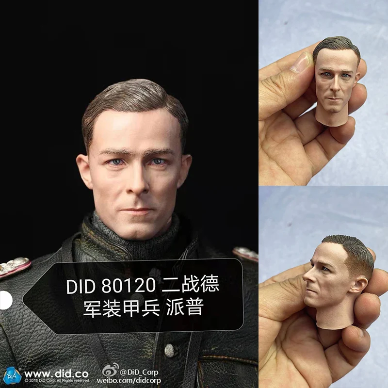 

1/6 солдат сделал 80120 немецкие Panzers времен Второй мировой войны, Joachim Piper, ПВХ голова, скульптура подходит для 12-дюймовых мужских экшн-фигурок