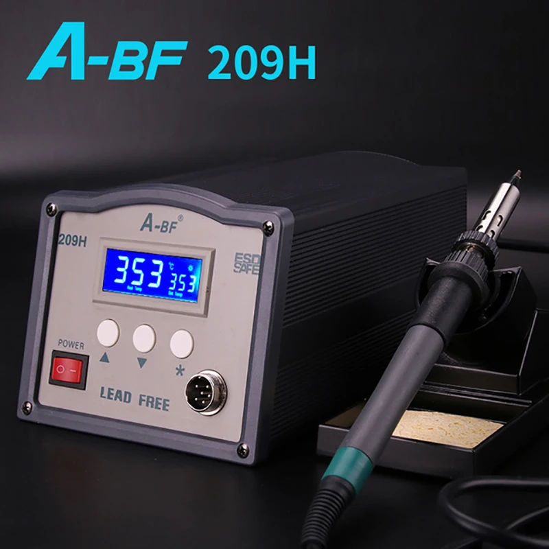 A-BF High Frequency Soldering Station Quick 250W Digital Rework Station 220V BGA ESD Lead Free Welding Tool Kit 203H 205H 209H