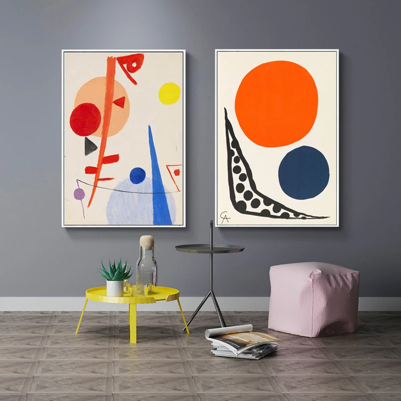 Canvas Painting Abstract Geometric pattern Pictures Nordic Sample Posters Wall Art for Living Room Decoration