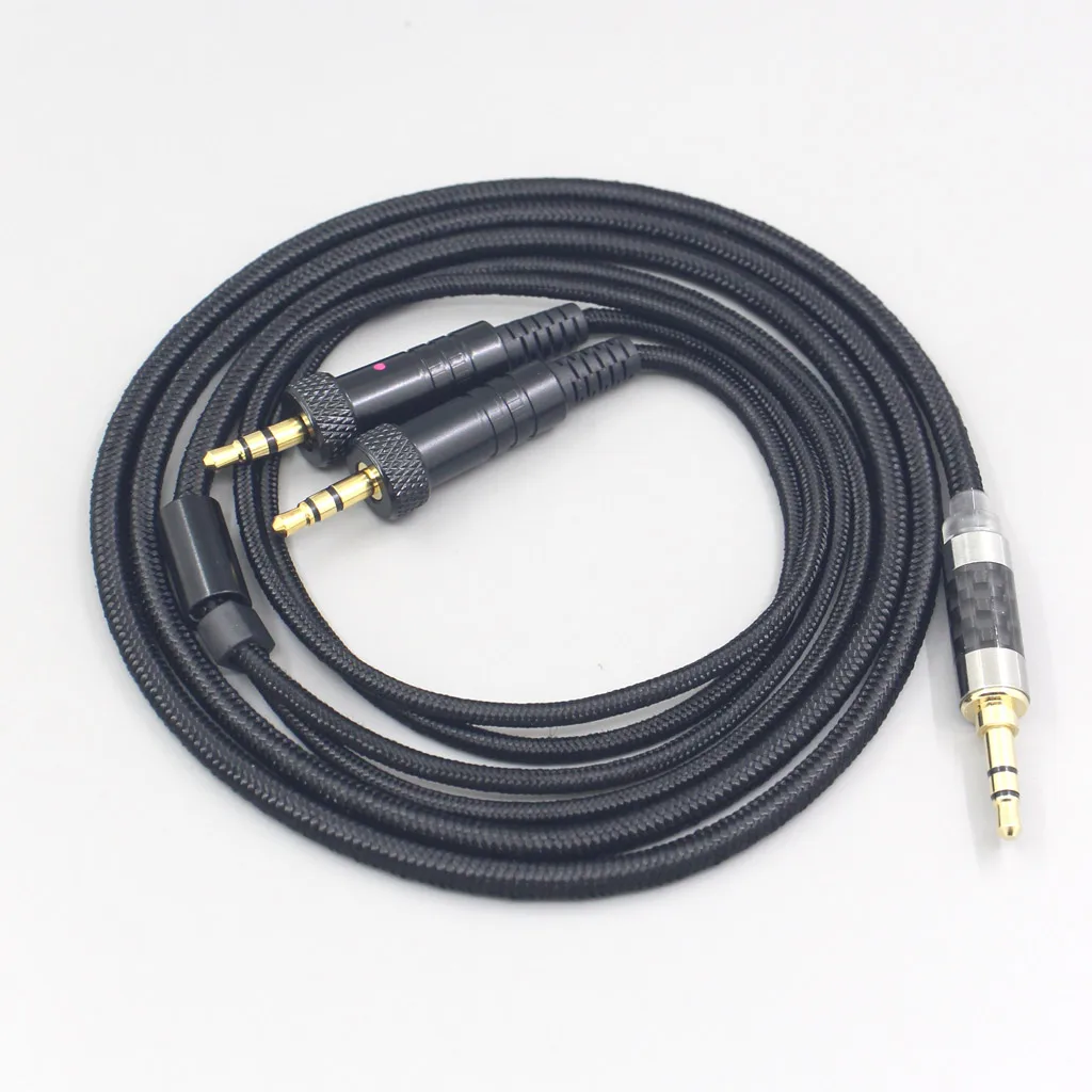 6.5mm XLR 4.4mm Super Soft Headphone Nylon OFC Cable For Sony MDR-Z1R MDR-Z7 MDR-Z7M2 With Screw To Fix Earphone headset LN00753