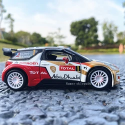 Bburago 1:32 2013 cittroen DS3世界NO1 wrcラリー車モデルシミュレーション合金車モデル収集ギフトおもちゃ