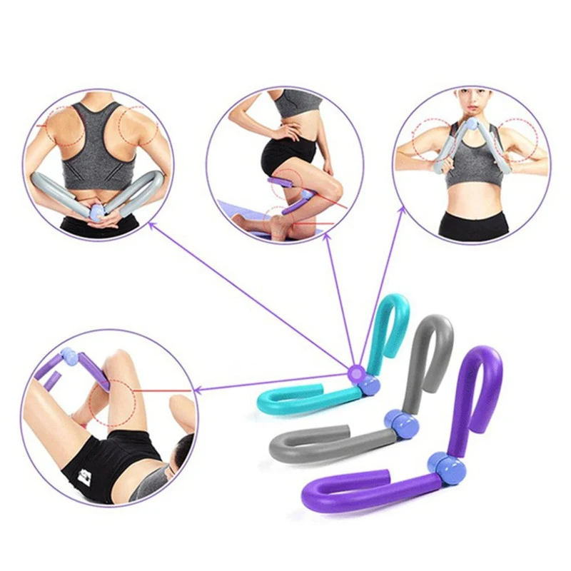 Aparato de entrenamiento de PVC para gimnasio en casa, equipo simulador de fitness, ejercicio de muslos, piernas, músculos de brazo, máquina de cintura