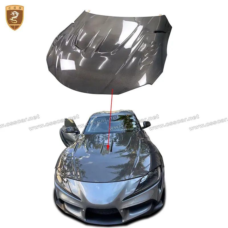 Real Carbon Fiber Hood Scoop Engine Bonnet suitable for Benz 2019 W464 G Class G500 G63 upgrade to B Style